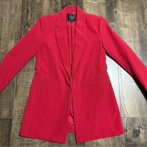 Dynamite Oversized Red Blazer